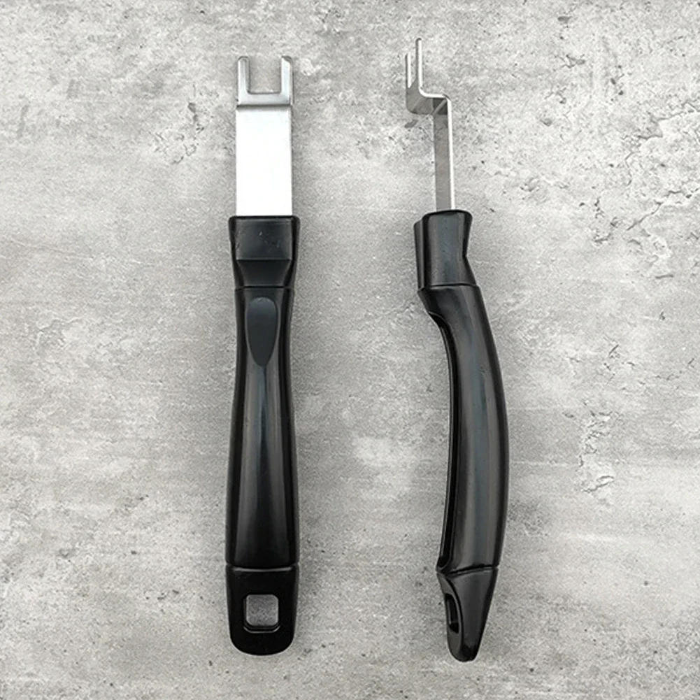 Description Picture 2 of itemStainless Steel Charcoal Basin Tools BBQ Grate Lifter Handle Portable Camping barbecue forks cooking Tools Anti-Scald