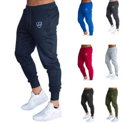 Men's Fashion Printed Jogging Pants Jogging Pants Side Pockets Elastic Comfortable Casual Solid Color Daily Slim Pants S-3XL
