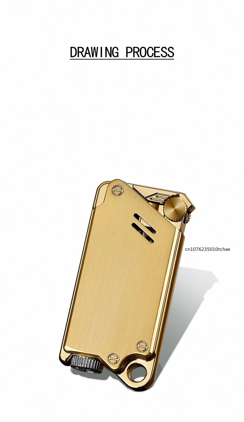 Description Picture 5 of itemUnusual Mechanical Sense Jet Torch Lighter Windproof Waterproof Inflatable Butane Cigarette Lighter Smoking Accessories Cool