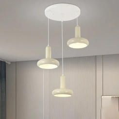 Macaron Small Pendant Lamp Modern Cream Style Bedroom Bedside Lamp Fashionable and Simple Restaurant Bar Table Lamp