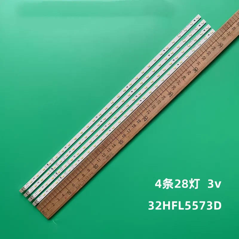 Description Picture 2 of item4pcs/set 28LED LED backlight strip for TV E129741 screen LK315D3LA63 TV 32PFL6606H/60 32HFL5573D GT0326-1 GT0326-2 GT0326-4