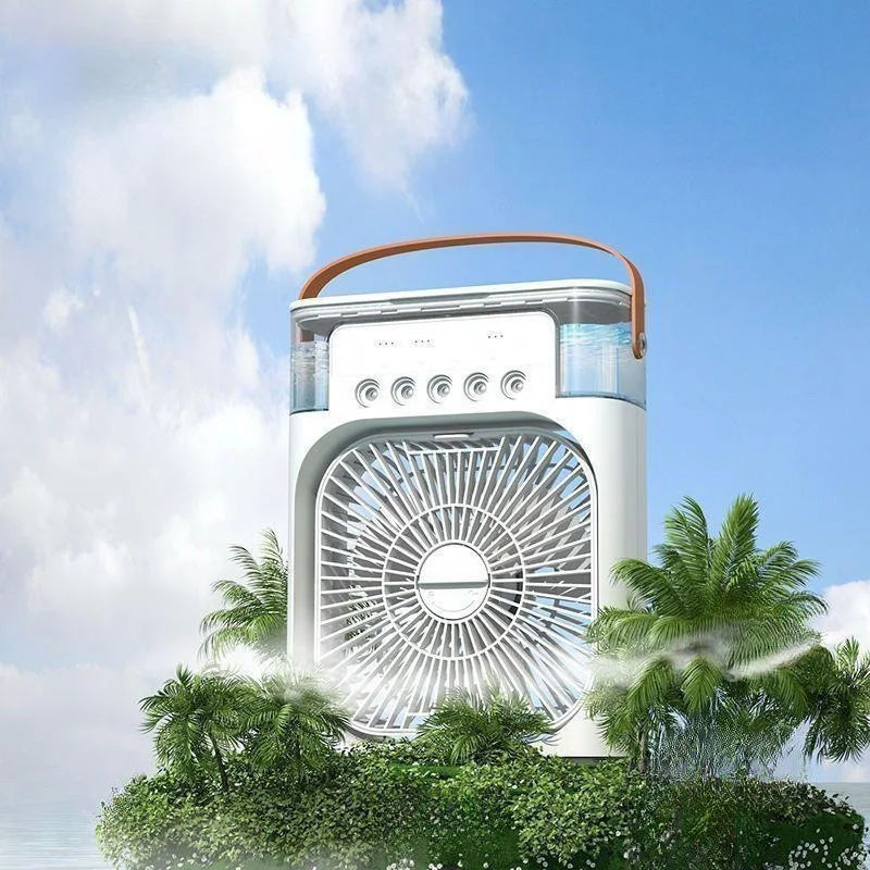 Description Picture 5 of itemXiaomi Portable Misting Fan Outdoor Cooling Fan 60° Oscillating with Timer 600ml Water Tank  USB Rechargeable 30% Energy Saving