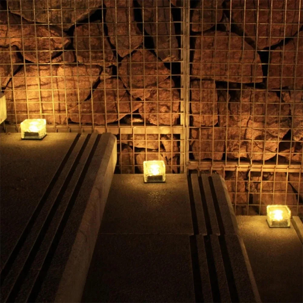 Description Picture 5 of itemSolar Deck Lights Outdoor Waterproof LED Brick Lights Pavers Lights Landscaping Light for Garden Patio Pathway Yard Decor