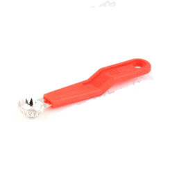 Prince Castle 953 Tomato Core-It Stem Remover/Strawberry Huller with Red Handle