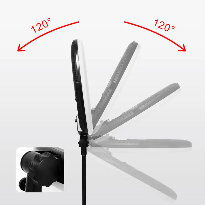 Description Picture 6 of item18inch Ring Lights with Tripod Remote Control LED Video Lamp FE480 96W Fill Light Bi-color Photo Studio for Makeup Beauty Salon