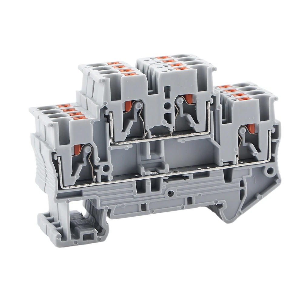 Description Picture 5 of item10Pcs USLKG-2.5N PE Din Rail Terminal Blocks Ground Universal Connector Screw Wire Conductor USLKG2.5