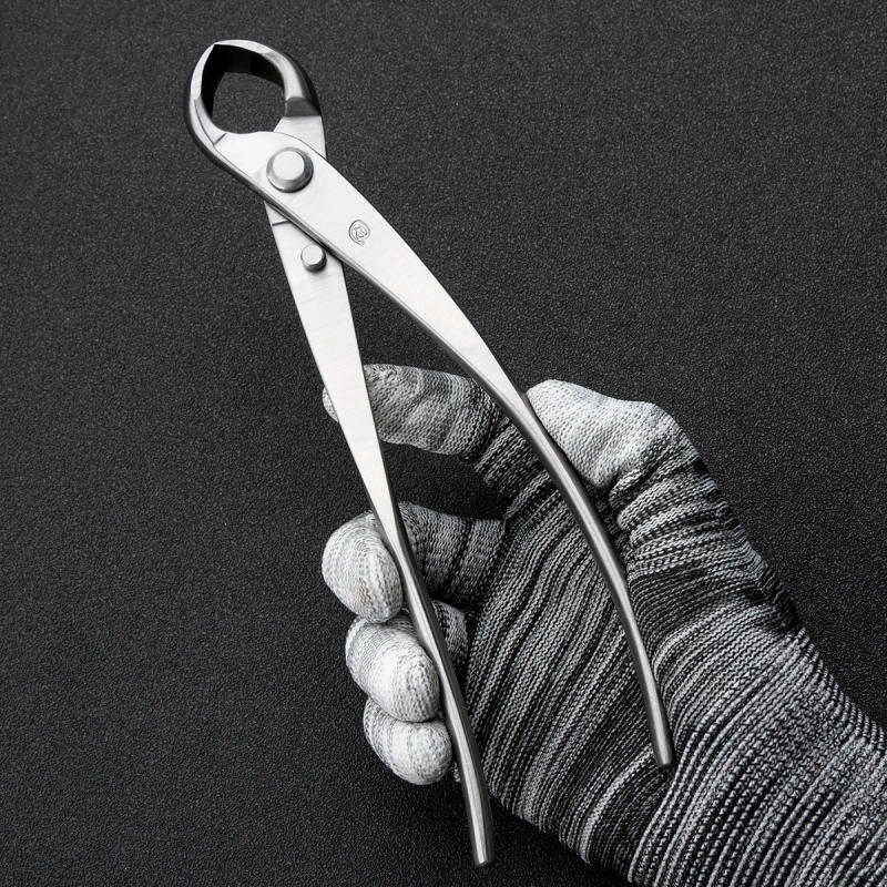 Description Picture 2 of itemStandard Grade 205 mm Knob Cutter Concave Cutter 3Cr13 Alloy Steel Bonsai Tools