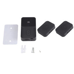 Tuya Intelligent Wifi Doorbell Outdoor High-Definition Camera Anti-Theft Door Bell Set Kit Night Vision Monitor Door Phone Voice