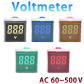 AC Voltmeter Square