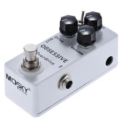 MOSKYAUDIO Obsessive Compulsive Drive OCD Overdrive Guitar Effect Pedal True Bypass Guitar Parts & Accessories