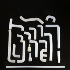 Water dispenser accessories silicone hose high temperature resistant heating tank various special-shaped straight pipe bends