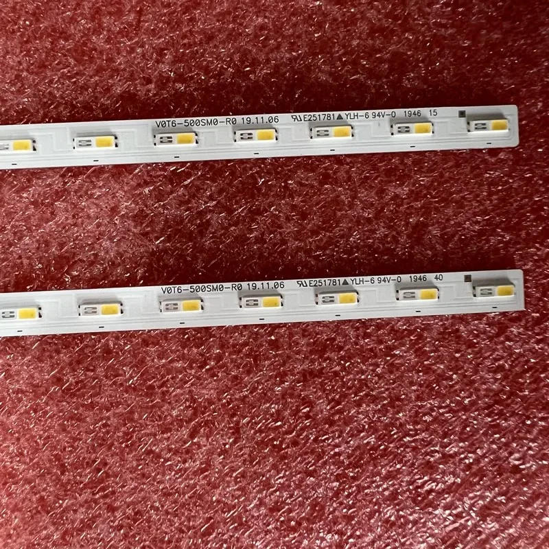 Description Picture 5 of itemLED Strip(2)For Samsung V0T6-500SM0-R0 BN96-50382A QA50Q60TA QE50Q60TA QN50Q60TAFXZA QN50Q6DTAF QN50Q60TAFXZA UN50TU700DFXZA