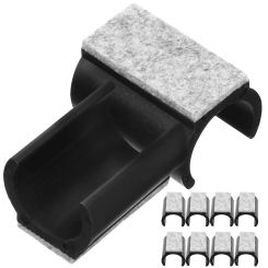 10pcs Furniture Pads Chair Legs Pads  U-shaped Chair Leg Caps Felt Floor Protectors