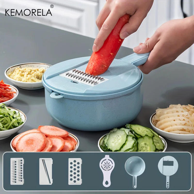 Description Picture 3 of itemVegetable Chopper Multifunctional Grater Cutter Kitchen Accessories Manual Fruit Slicer Potatos Shredders Cheese Onions Slicers