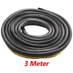 Door Seal Stove Rope Black Diameter 10mm Fire Glue Glass Yarns Log Woodburner Oven Thermal Insulation 1pcs 550ºC Home Accessor