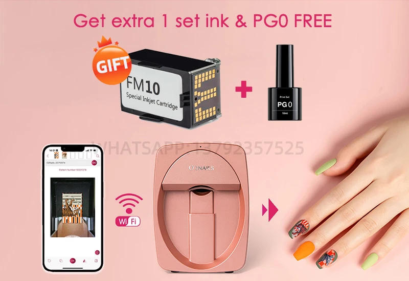 Description Picture 5 of item2024 Free Shipping auto nails painting machine nail printing machine for nail salon digital nail printer CE 1 year warranty