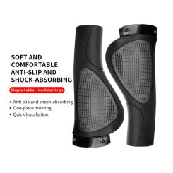 Ergonomic Shockproof Road Bicycle Handlebar Grips Anti-slip Silicone MTB Grips Comfortable Bike Handlebar