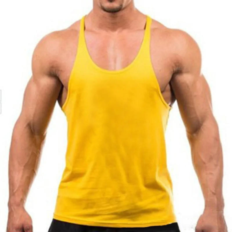 Description Picture 6 of itemMen Fashion Tank Top Vest Male Gym Bodybuilding Sport Sleeveless Singlet Vest Bodybuilding Fitness Muscle Vest Sleeveless Shirt