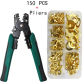 150pcs  and  Pliers