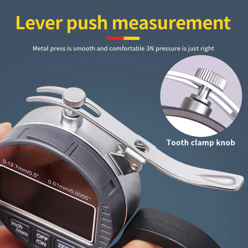 Description Picture 6 of itemElectronic Thickness Gauge 0.01/0.001mm 12.7mm LCD Screen Digital Micrometer Thickness Meter Gauge Micrometro Measuring Tool