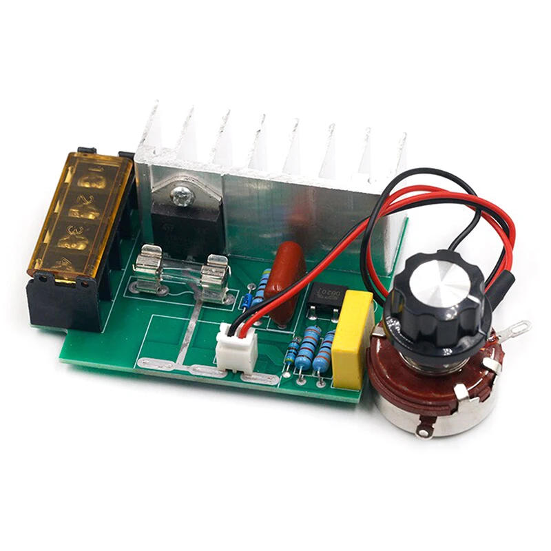 Description Picture 5 of item4000W 0-220V AC SCR Electric Voltage Regulator Motor Speed Controller Dimmers