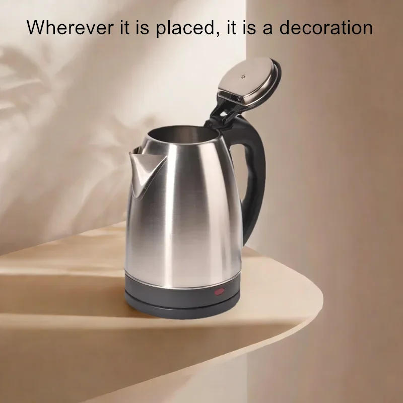 Description Picture 6 of itemStainless Steel Electric Kettle Base Separation Desion Rust-resistant Durable Rapid Heating Kettle for Home Office During Travel