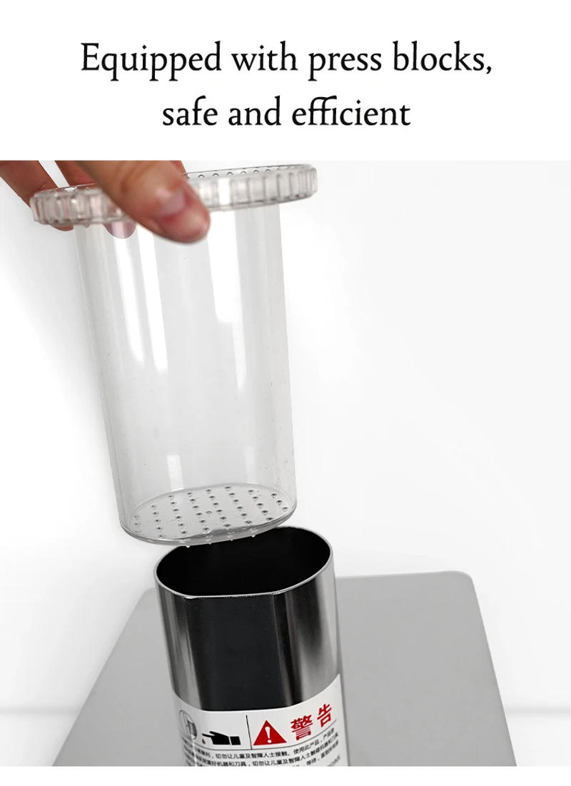 Description Picture 5 of itemITOP EVEC Electric Vegetable Cube Cutting Machine Fruit Slicer Cutting Strip Dice Food Processor With 5 Blades