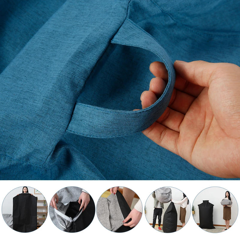 Description Picture 4 of itemLarge Bean Bag Lazy Seat Chair Sofa Cover Couch Soft Fluffy Breathable Adult Child Tatami Living Room Decorative Outdoor