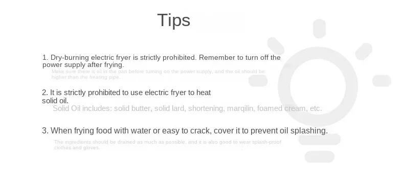 Description Picture 2 of item220V Single Cylinder Electric Deep Fryer Commercial Frying Equipment for French Fries and Chicken