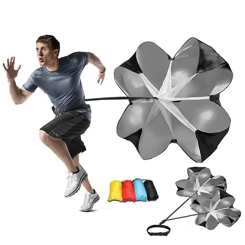 Description Picture 2 of itemAdjustable Speed Parachute Agility Training Umbrella Football Soccer Resistance Rope Fitness Running Chute Sports Obstacles Tool