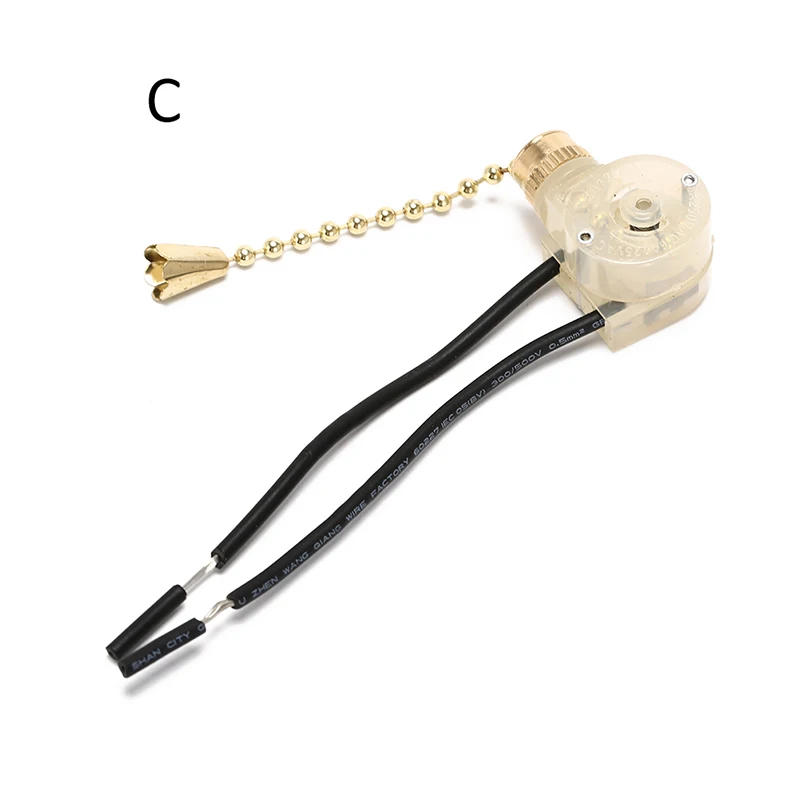 Description Picture 4 of item1PC Wall Light pull Rope Switch Universal Chain Ceiling Fan Lamp Replacement Parts