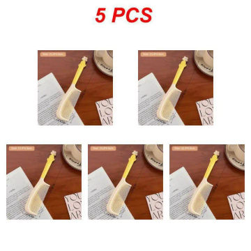 1/3/5PCS Cute Little Comb Functional New Style Portable Simple Styling Maiden's Soft Handle Portable Comb