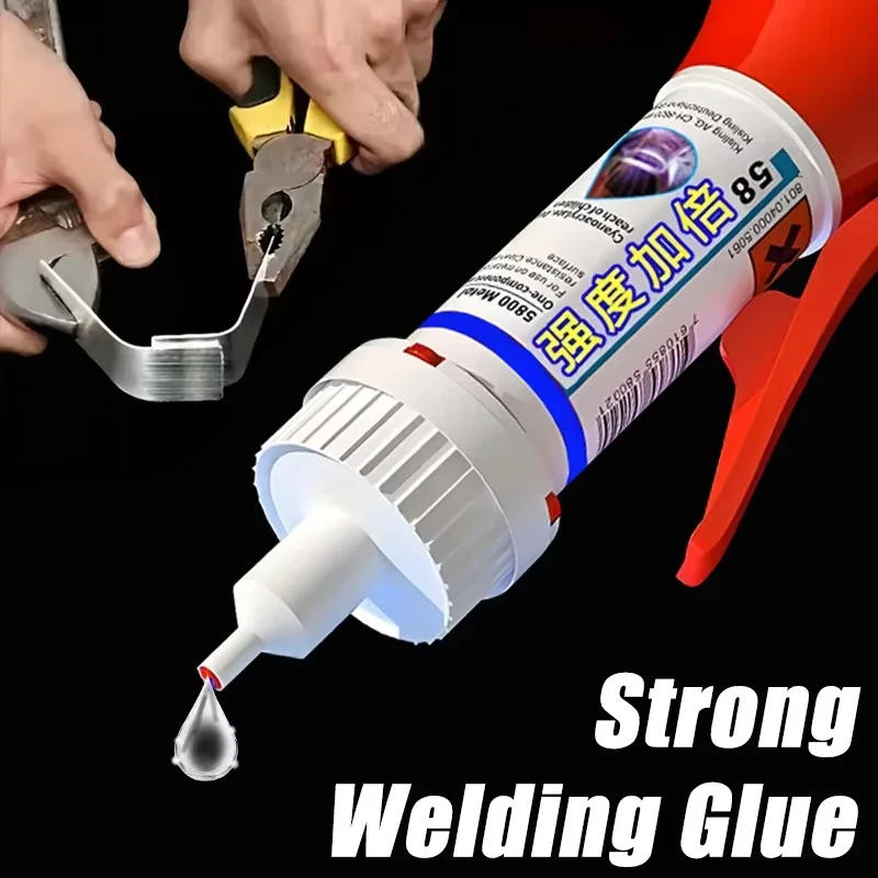 Description Picture 5 of itemPowerful Welding Adhesive Universal Quick-drying Sealer Strong Tyre Repair Glue Tiles Fix Sealant Welding Filler for Metal