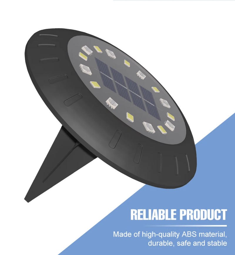 Description Picture 4 of itemRGB Solar Ground Light Outdoor Garden Lamp Solar Underground Light Deck Light Spotlight Buried Solar Led Lamp Garden Decoration