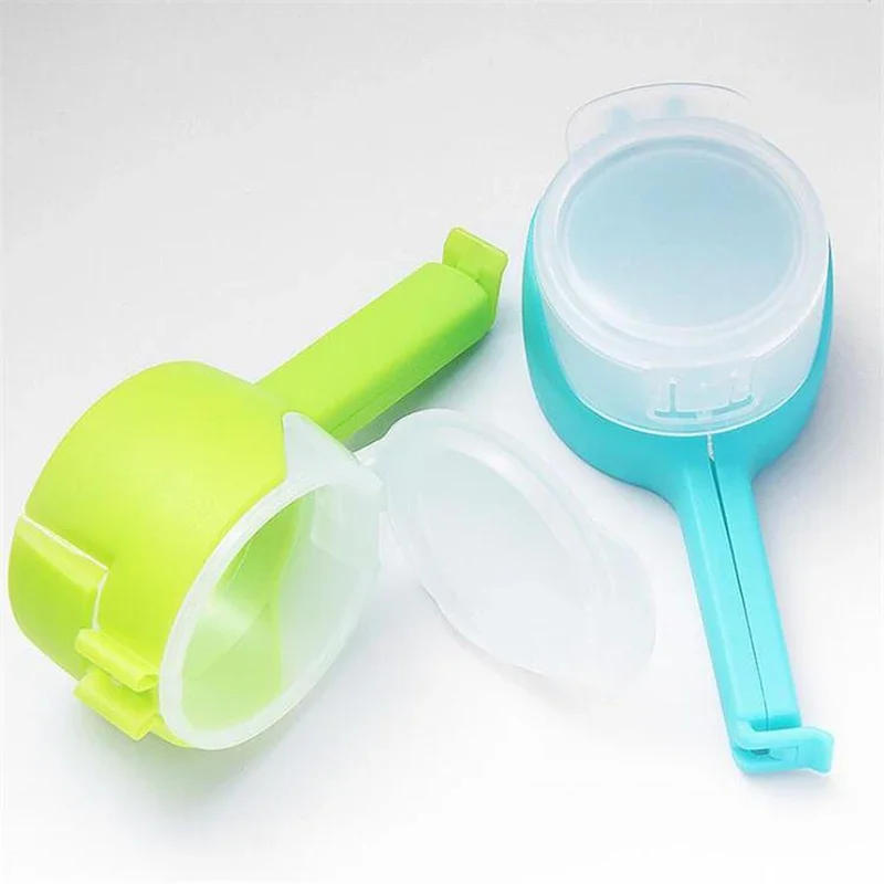 Description Picture 6 of item5PCS Sealer Clip With Pour Spouts Food Storage Bag Sealing Clips Plastic Cap Snack Candy Storage Fresh Clamp Kitchen Organizer