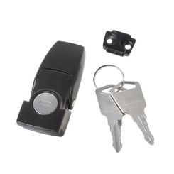 Cabinet Black Coated Metal Hasp for Latch DK604 Security Toggle Lock With Two Drop ship