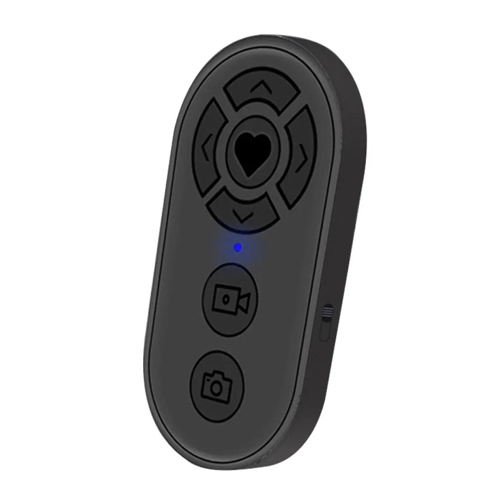 Description Picture 2 of itemRechargeable Bluetooth-compatible Remote Controller 7 Buttons Wireless Mobile Phone Selfie Photo Shutter for Video Page Turner