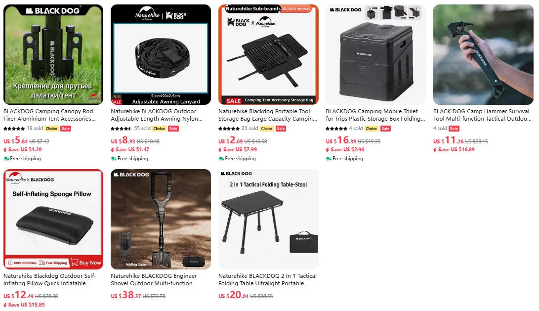 Description Picture 2 of itemNaturehike Blackdog Outdoor Self-Inflating Pillow Quick Inflatable Portable Camping Travel Sleeping Bags Air U-shaped Pillow