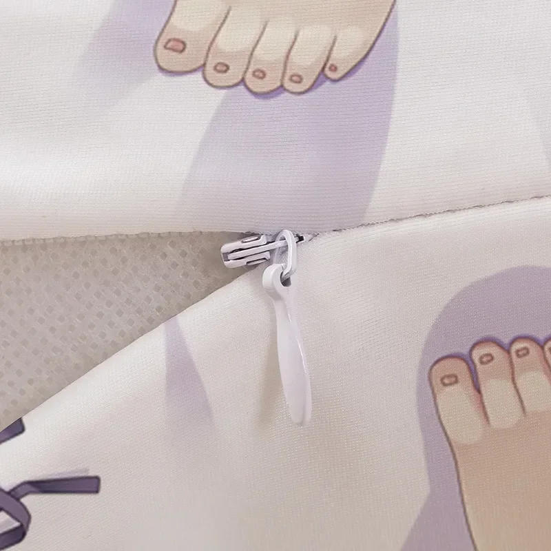 Description Picture 5 of item60x180cm Anime Genshin Impact Ganyu Skin Peach 2WAY Dakimakura Case Two-sided 3D Print Bedding Hugging Body Pillow Covers Gift