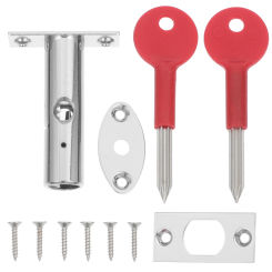 Fire Door Lock Shop Channel Zinc Alloy Hidden Tubewell Mortise Cylinder Sliding