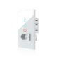 White 2Gang Socket