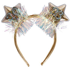 2023 New Year Headdress Creative Star Headband Festival Hair Accessory for Girls