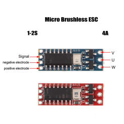 6A brushless ESC speed control 3.7V for 1104 1106 1306 1407 1503 brushless motor indoor flight micro esc brushless power board