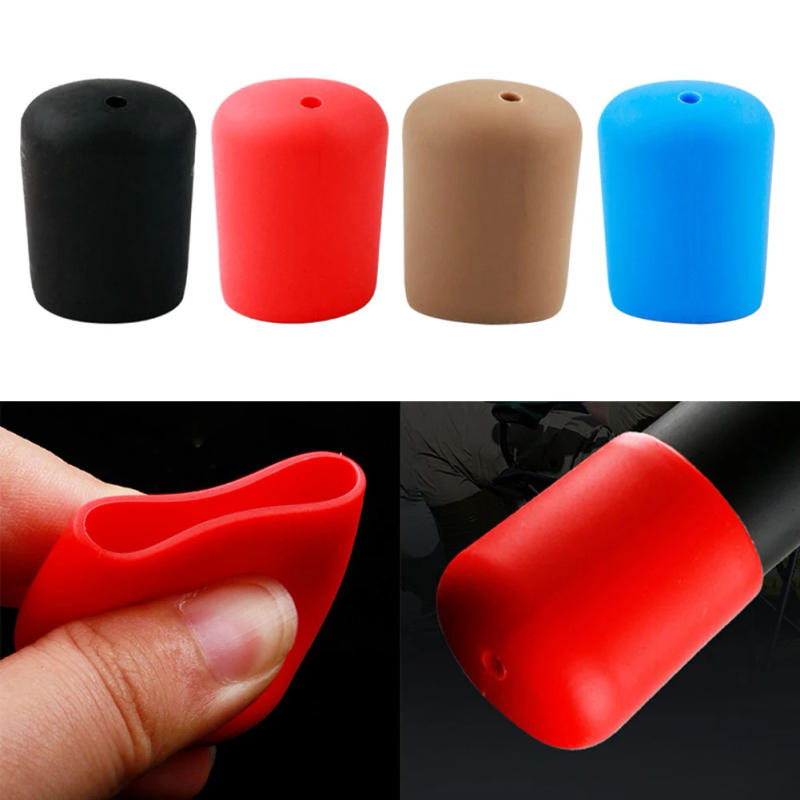 Description Picture 2 of itemFishing Rod End Cap Fishing Rod Handle Protective Case Silicone Lure Rod Bottom Protector Fishing Accessories