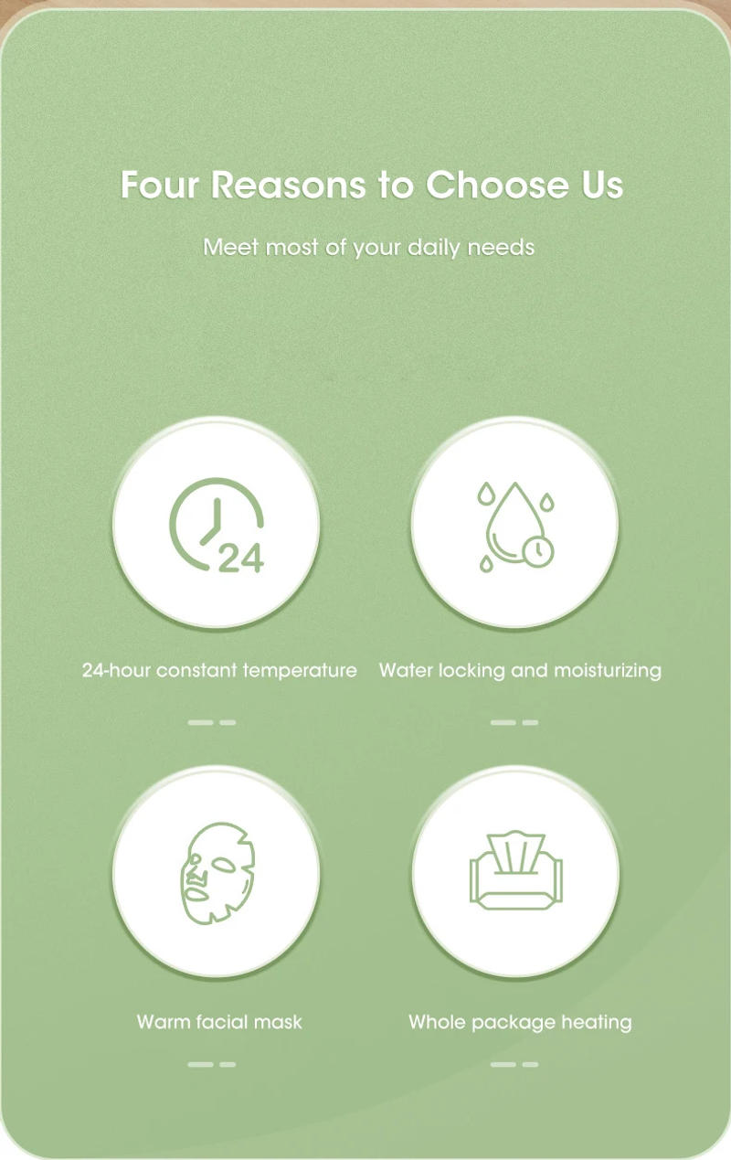 Description Picture 3 of itemLED Display Baby Wipe Warmer Heater Wet Towel Dispenser Portable USB Charge Baby Wipe Warmer Napkin Heating Box Home/Car Use