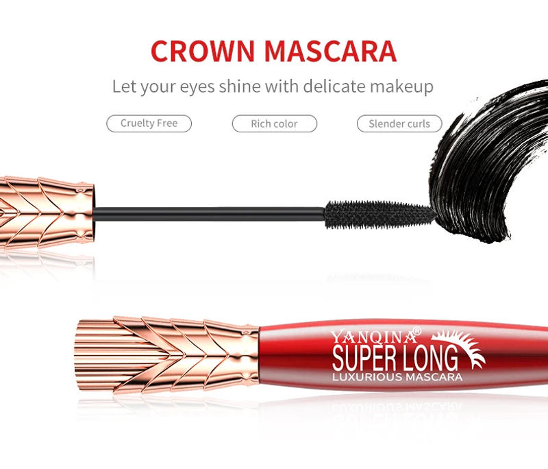Description Picture 5 of item4D Silk Fiber Lash Mascara 2 In 1 Mascara Waterproof Lengthening Cosmetics Eye Mascara Ship Lashes Curling Thick Eye Makeup