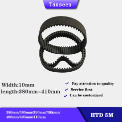 1pc Selling,HTD5M Timing Belts,Rubber Belts,10mm width,Transmission Belts,380mm,385mm,390mm,395mm,400mm,405mm,410mm