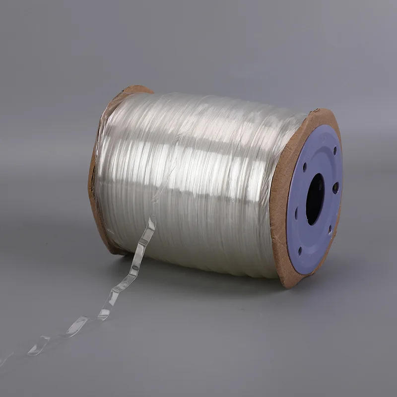 Description Picture 4 of itemWholesale 6/8/10/15/20mm Transparent Clear TPU Elastic Band Swimwear Shirt Overlock Bra Strap Mask Sew DIY Sportswear Accessory