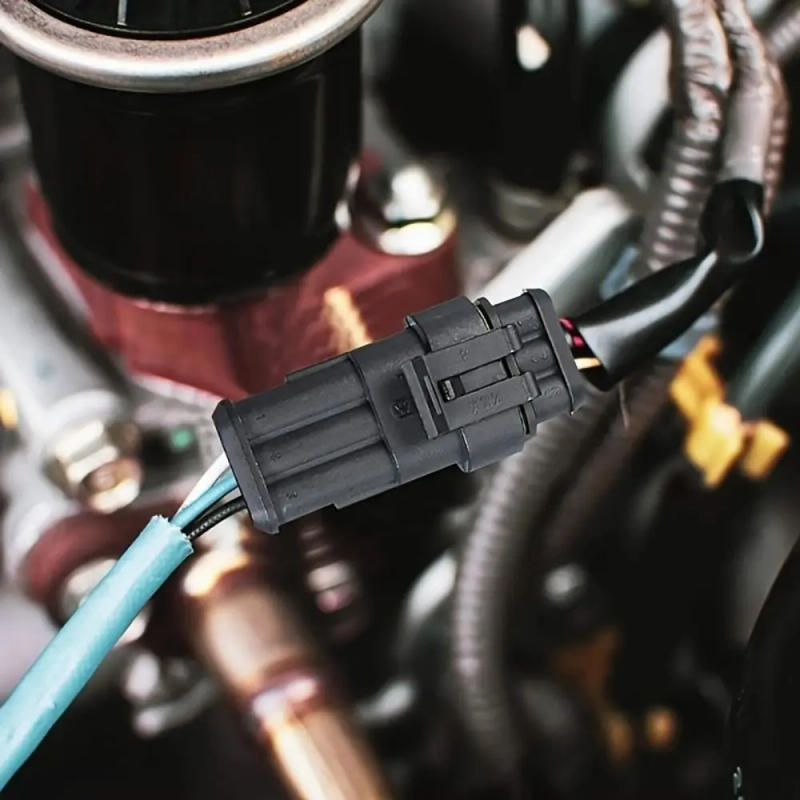 Description Picture 5 of item240/352PCS HID Waterproof Connectors 1/2/3/4 Pin Electrical Wire Connector Plug Truck Harness 300V 12A