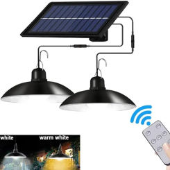 solar outdoor lights foco solar Solar Pendant Light Outdoor Waterproof LED Lamp solar lampara solar luz lampa solarna zewnetrzna
